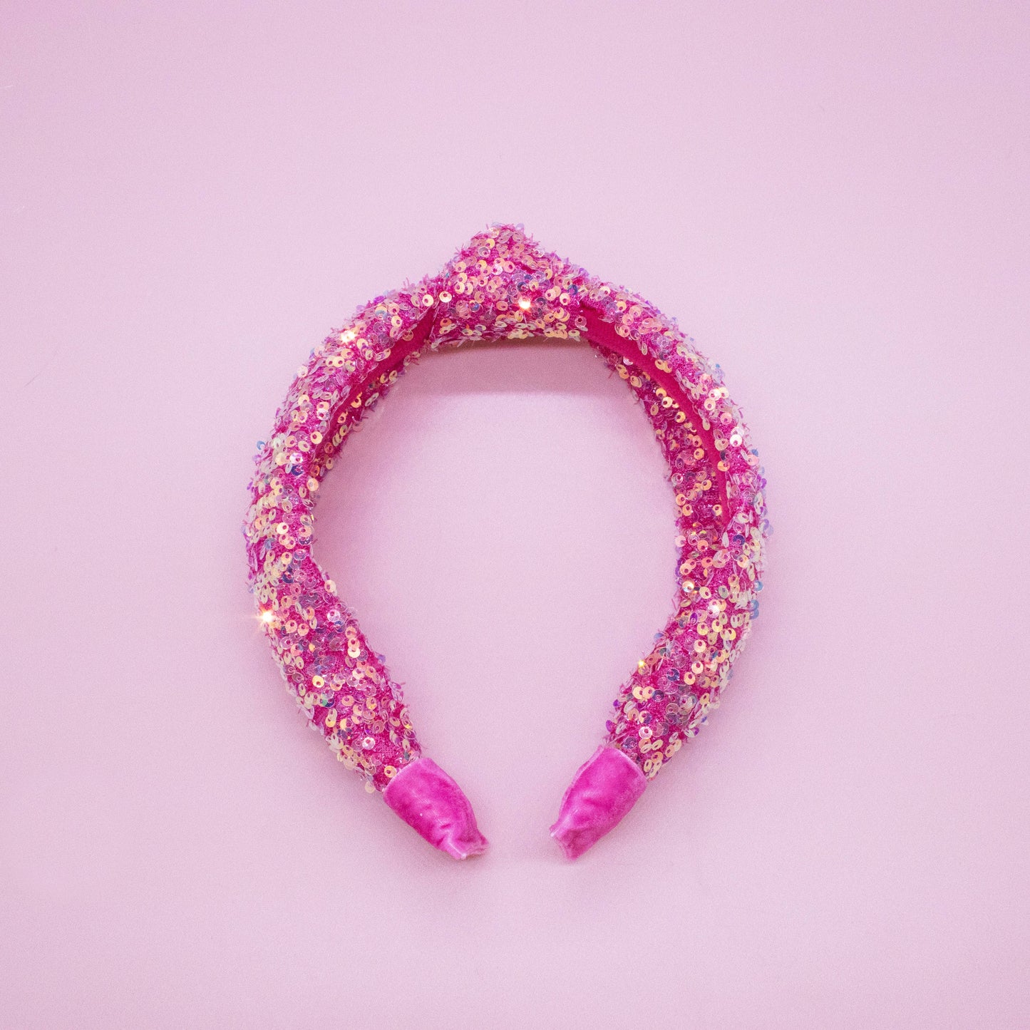 Frog Sac Kids Knot Headband, Sequin Knotted Hair Band Accessories