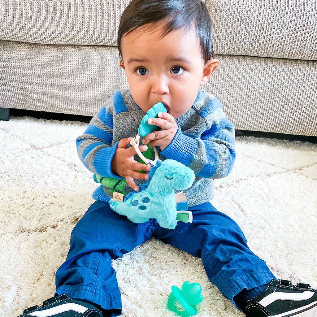 Itzy Ritzy - Itzy Pal™ Plush + Teether: Avocado