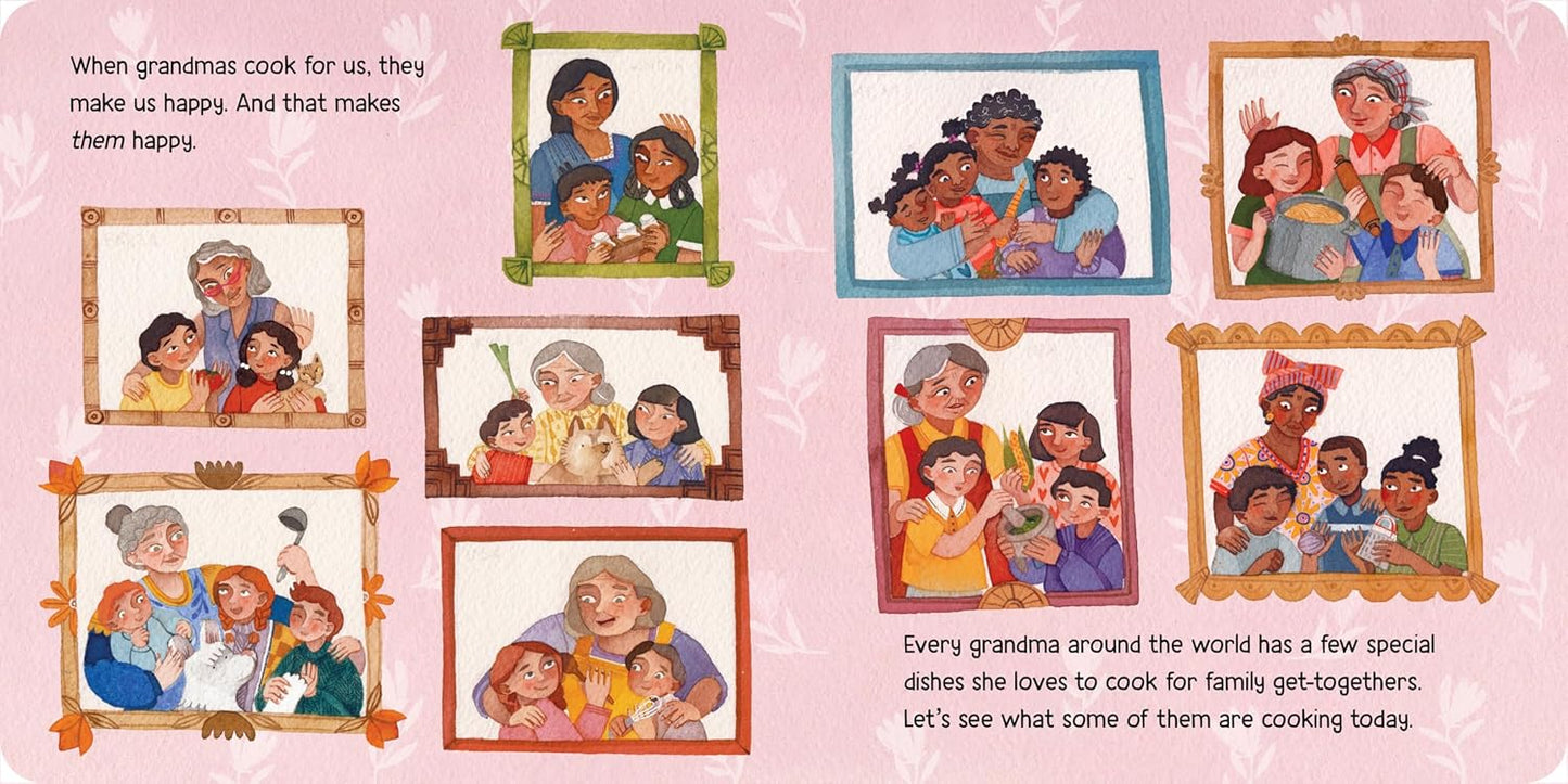When Grandmas Cook Board Book