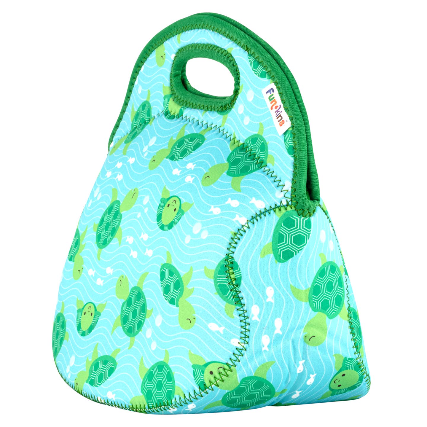My Funkins - Large Lunch Bag for Kids - Sea Turtles