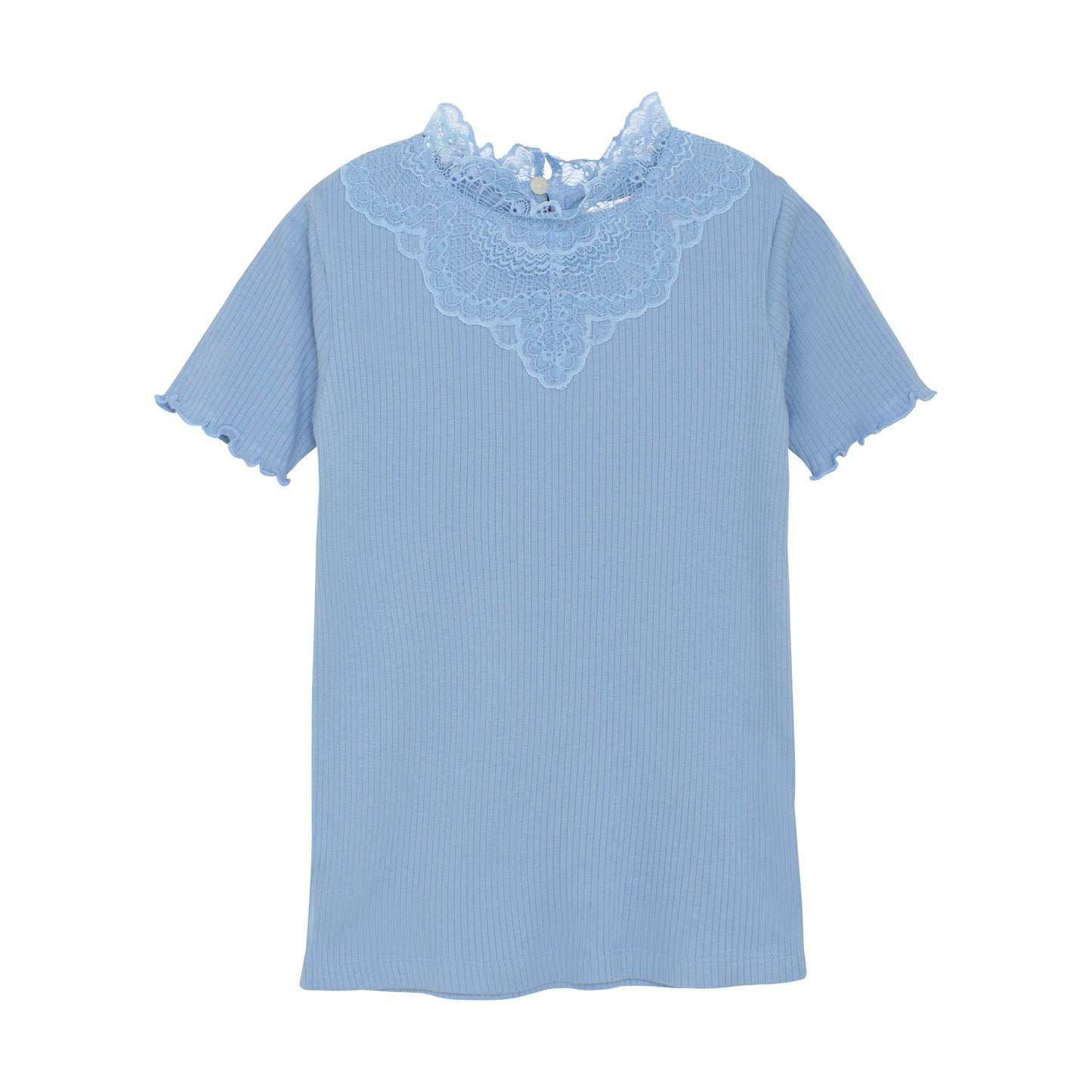 Creamie T-shirt SS Blue Lace - 8Y