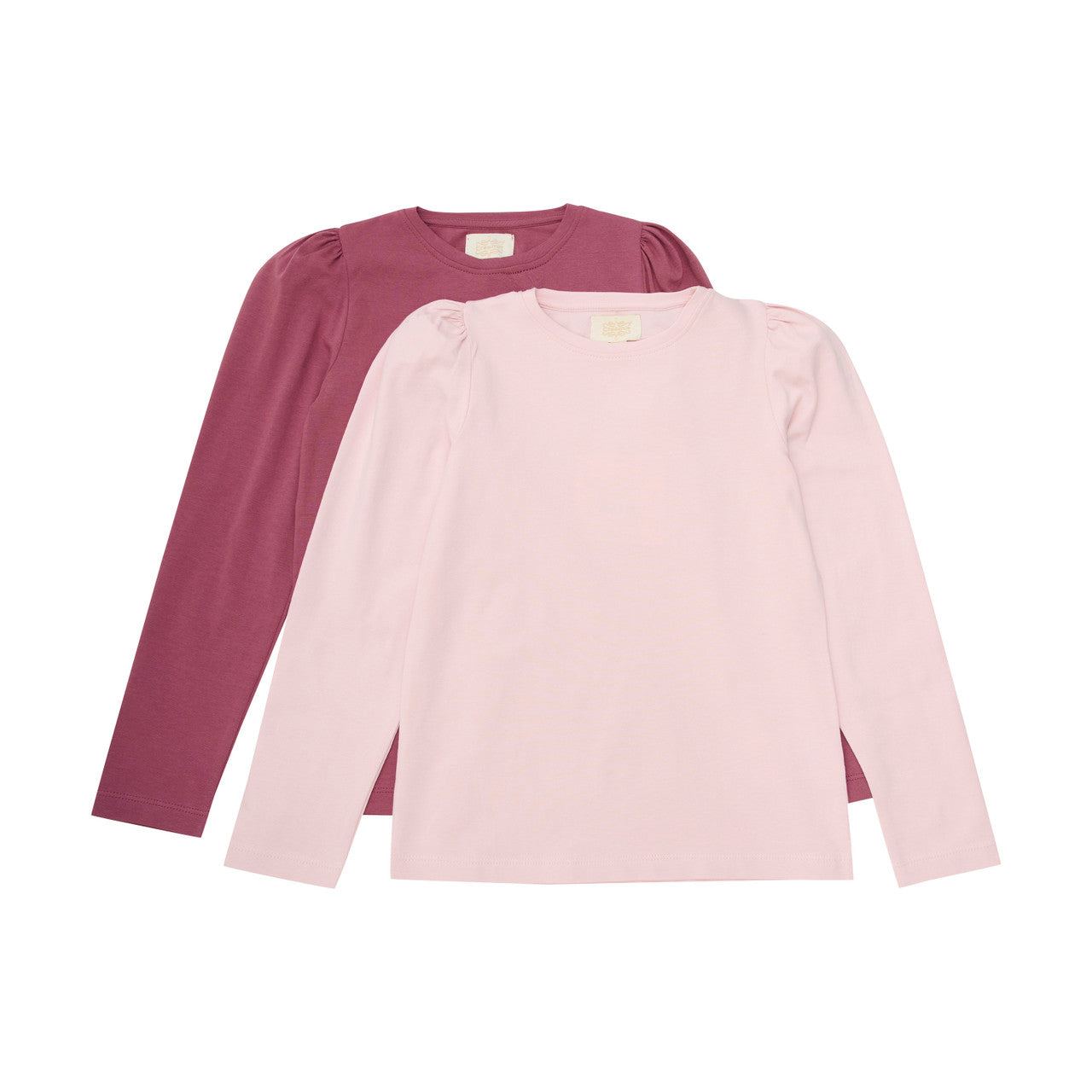 Creamie - Infant/kid Girl T-shirt Ls 2-pack Pink- 8Y