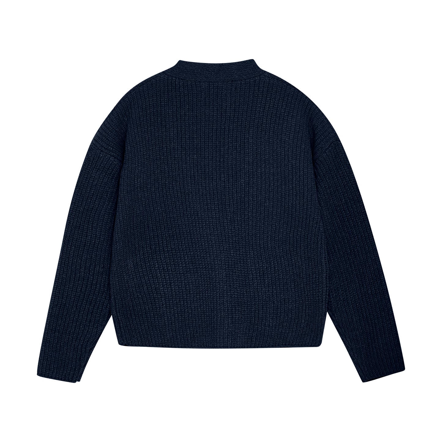 Creamie - Cardigan Knit - Navy - 8Y(128)