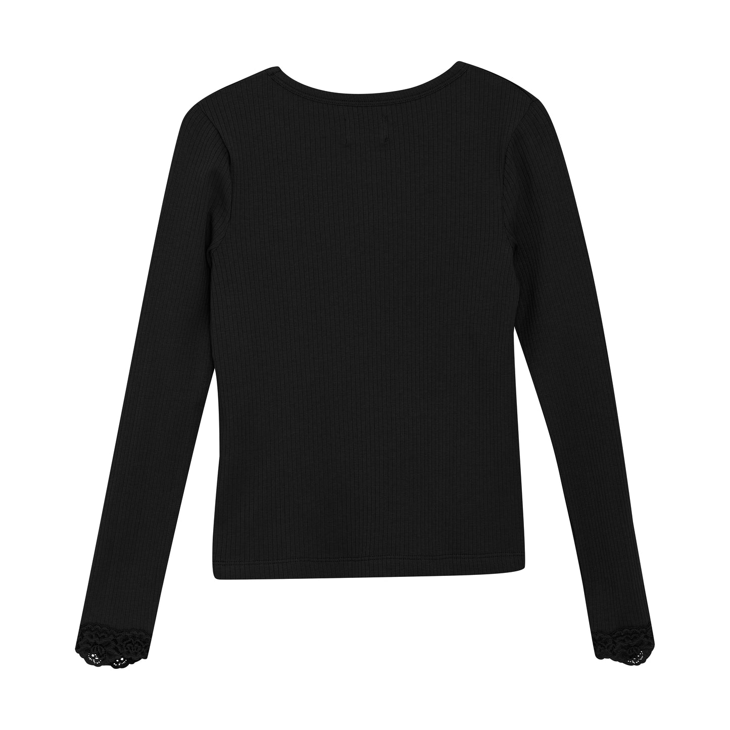 SE - Creamie - Creamie Infant/kid Girl Black T-shirt Ls - 8Y(128)