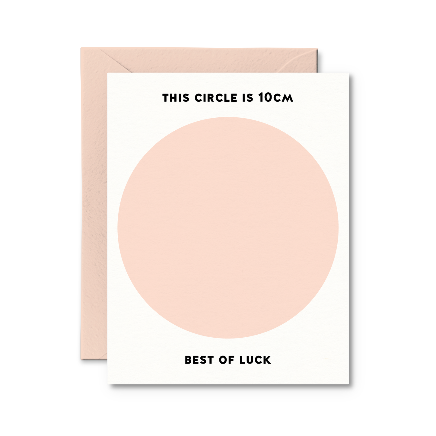 Pretty by Her - 10cm Card Funny Pregnancy Card