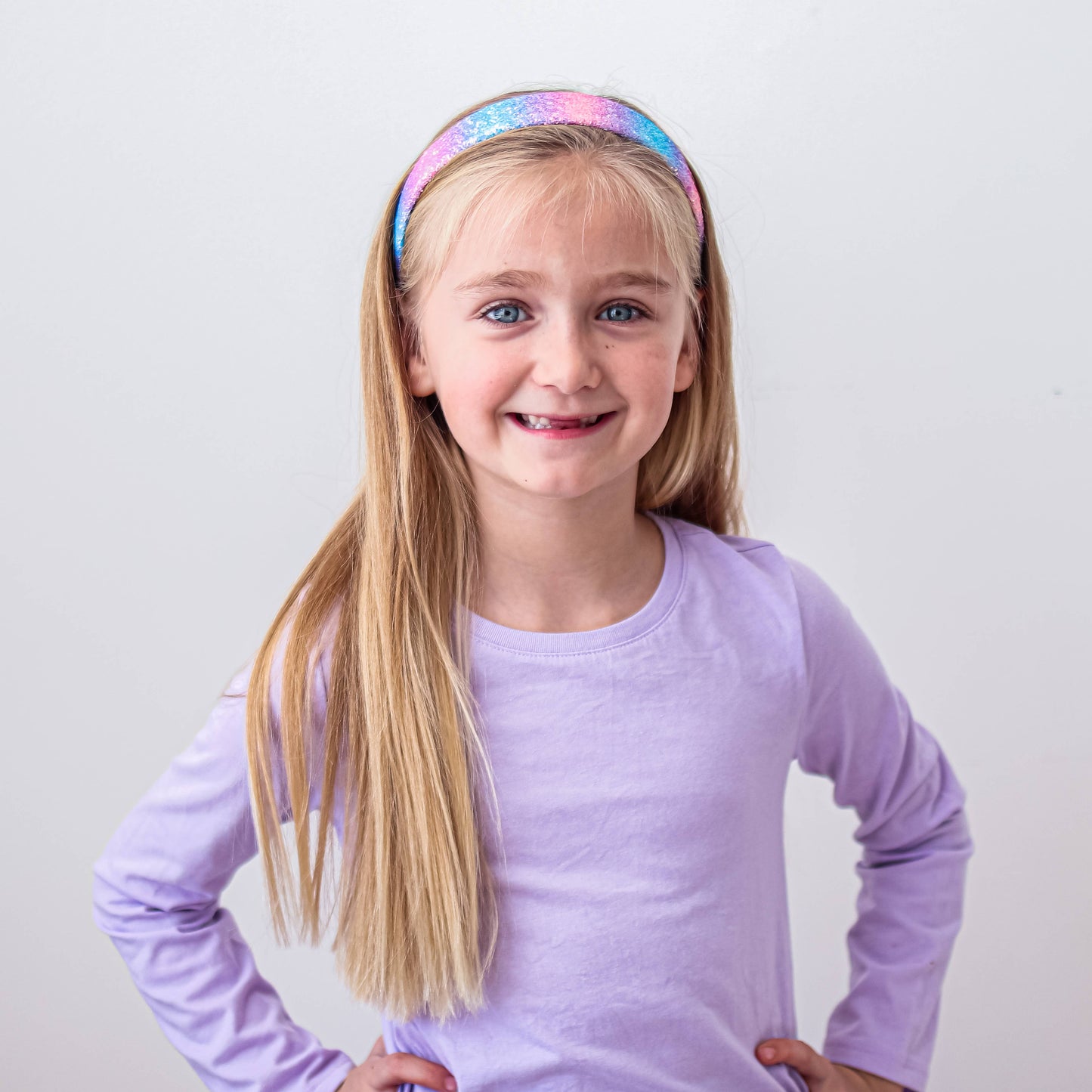 Frog Sac Tapered Chunky Glitter Headband