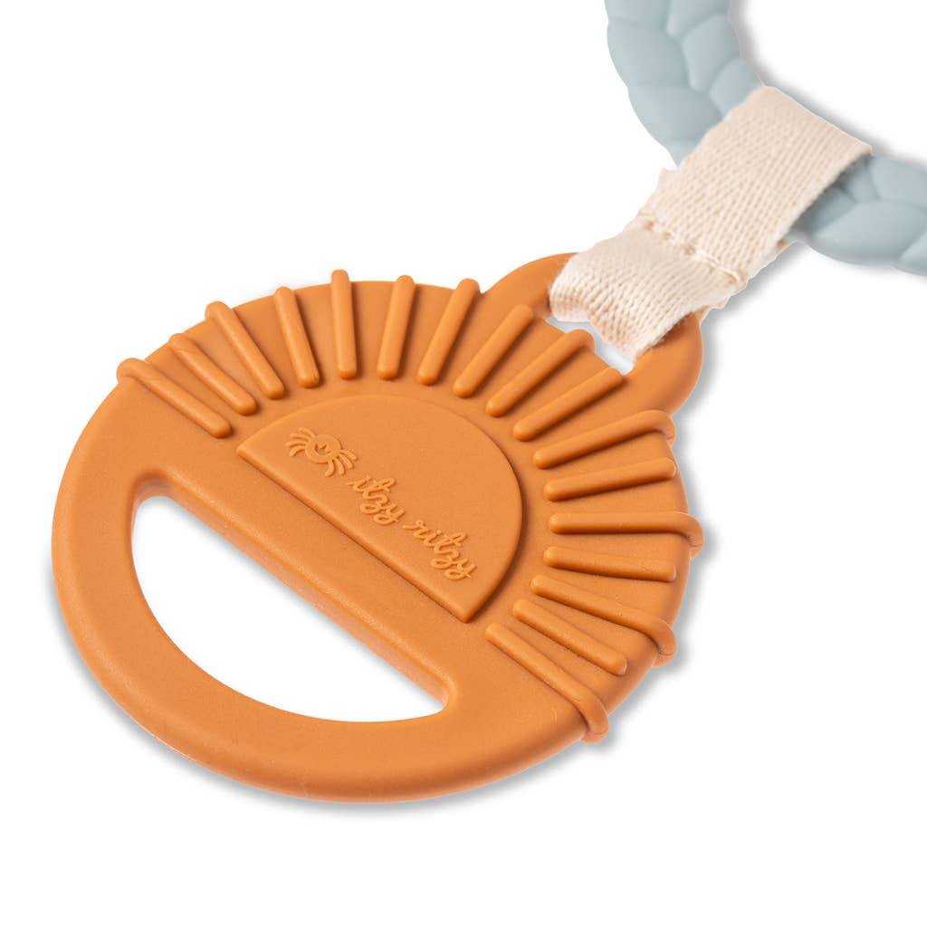 Itzy Ritzy - *NEW OPTION* Bitzy Busy Ring™ Teething Activity Toy: High Contrast