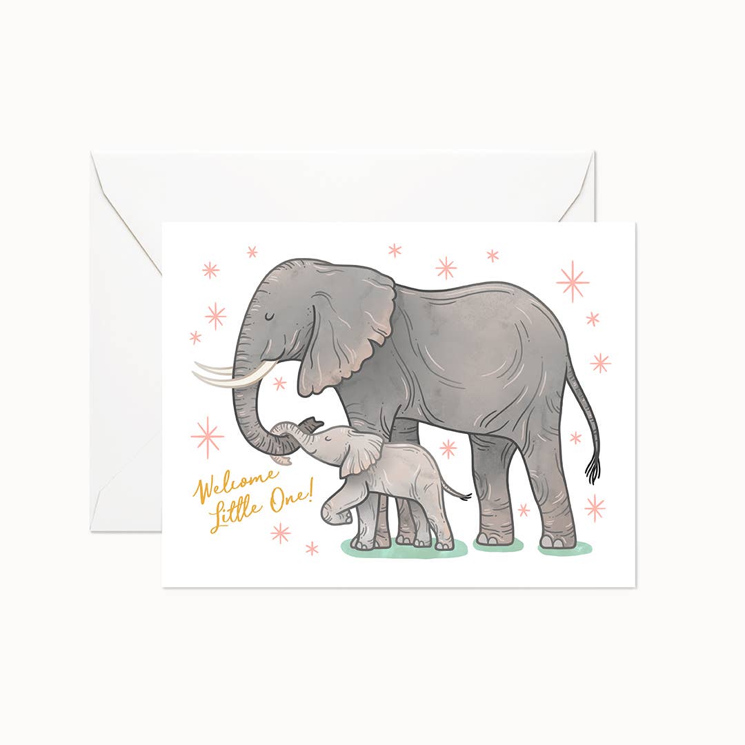 Linden Paper Co. - Welcome Little One | Greeting Card