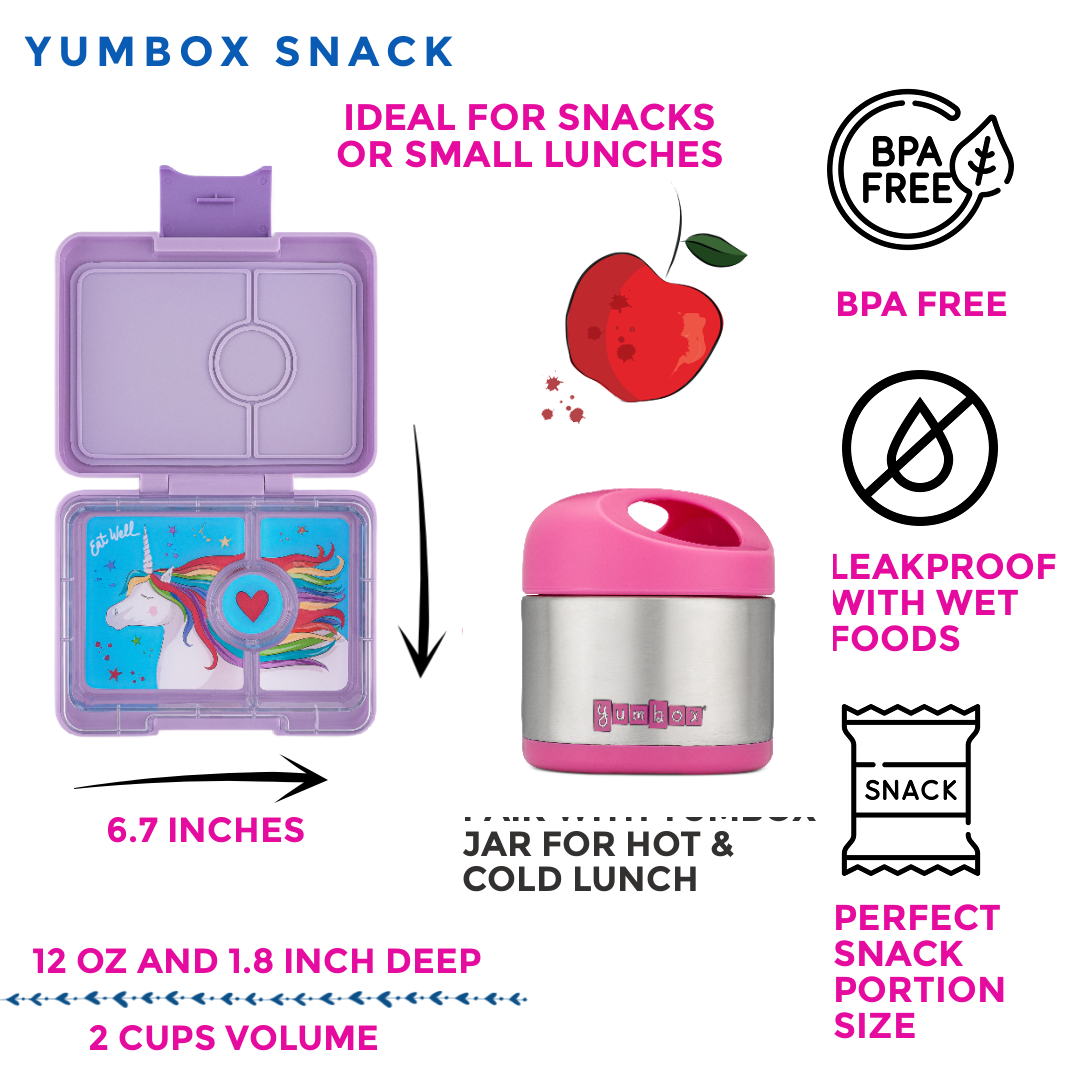 Yumbox - Yumbox Snack - Small Size Bento Lunch Box