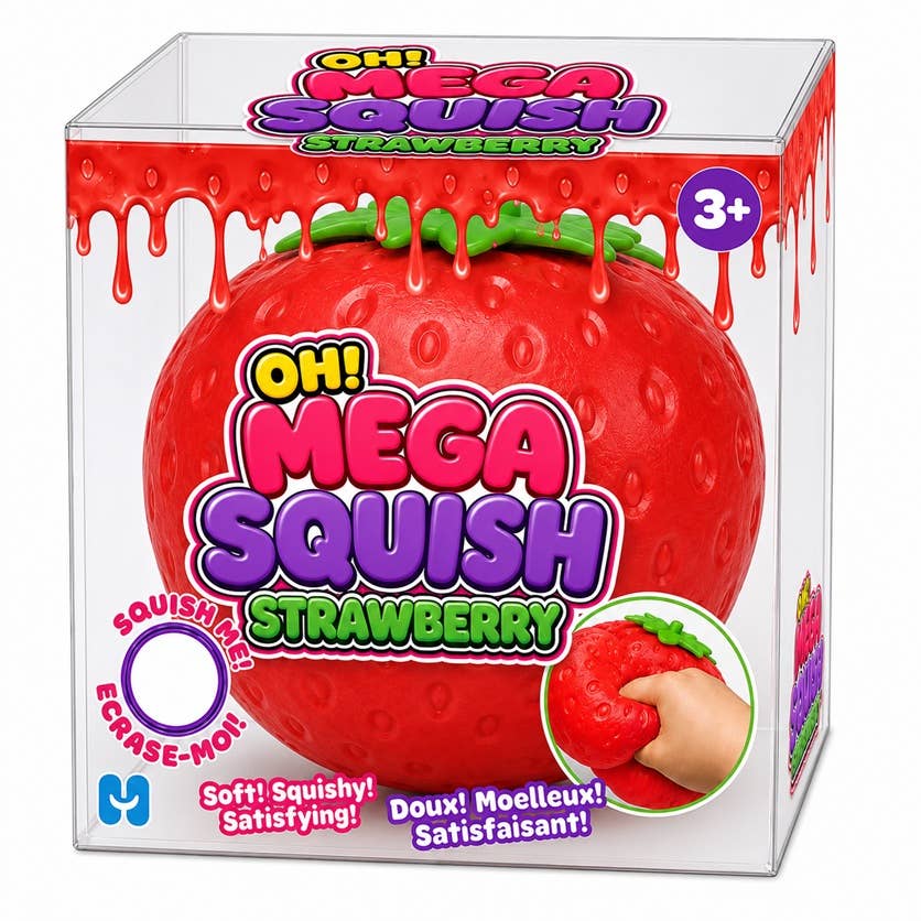 Oh! Mega Squish Strawberry Jumbo Squishy