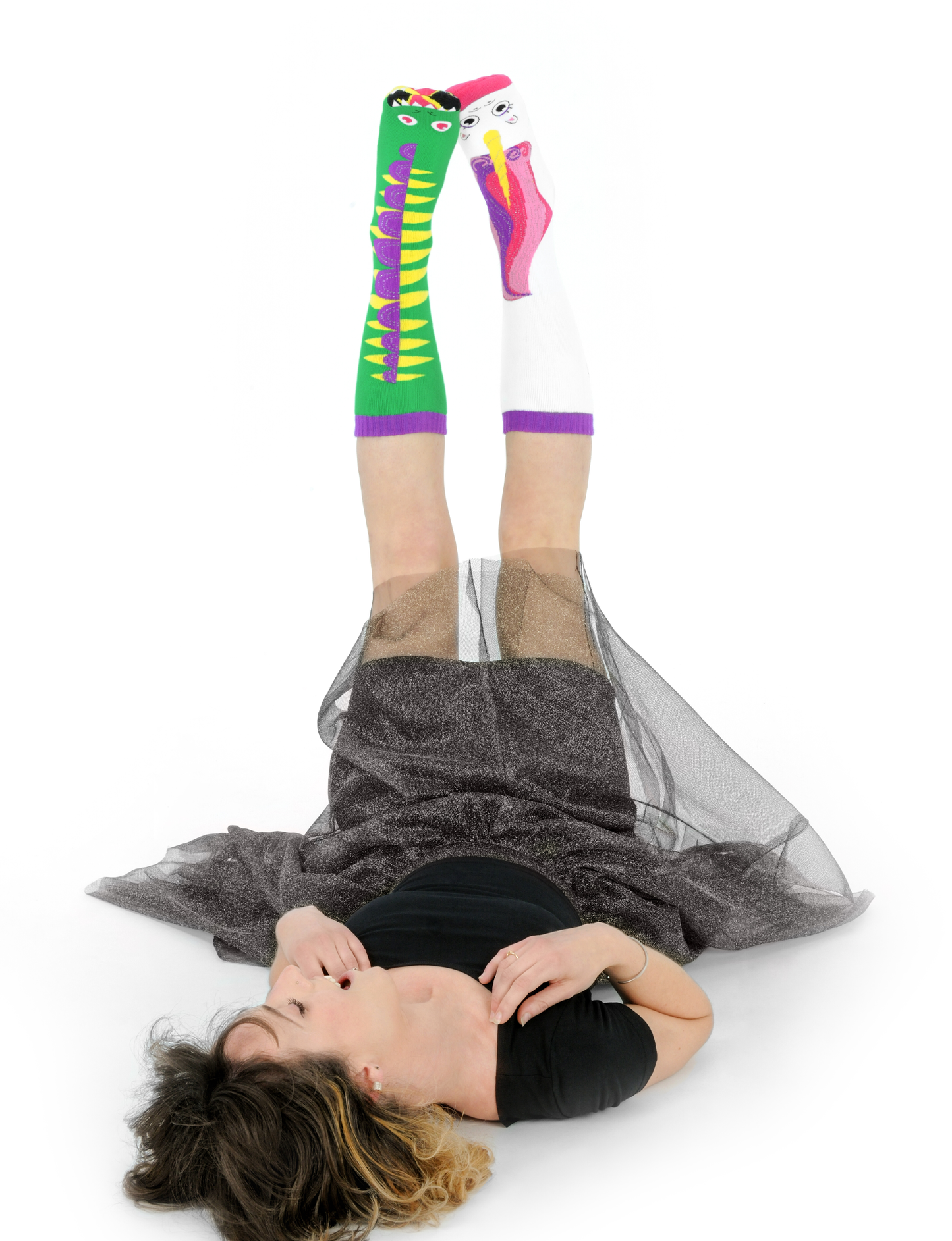 Pals Socks - Dragon & Unicorn Mismatched Adult Socks