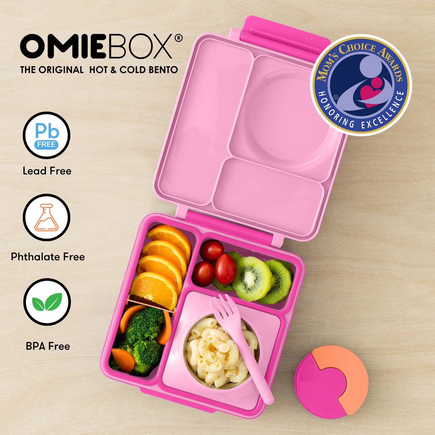 Omielife - OmieBox Bento -Pixie Pink
