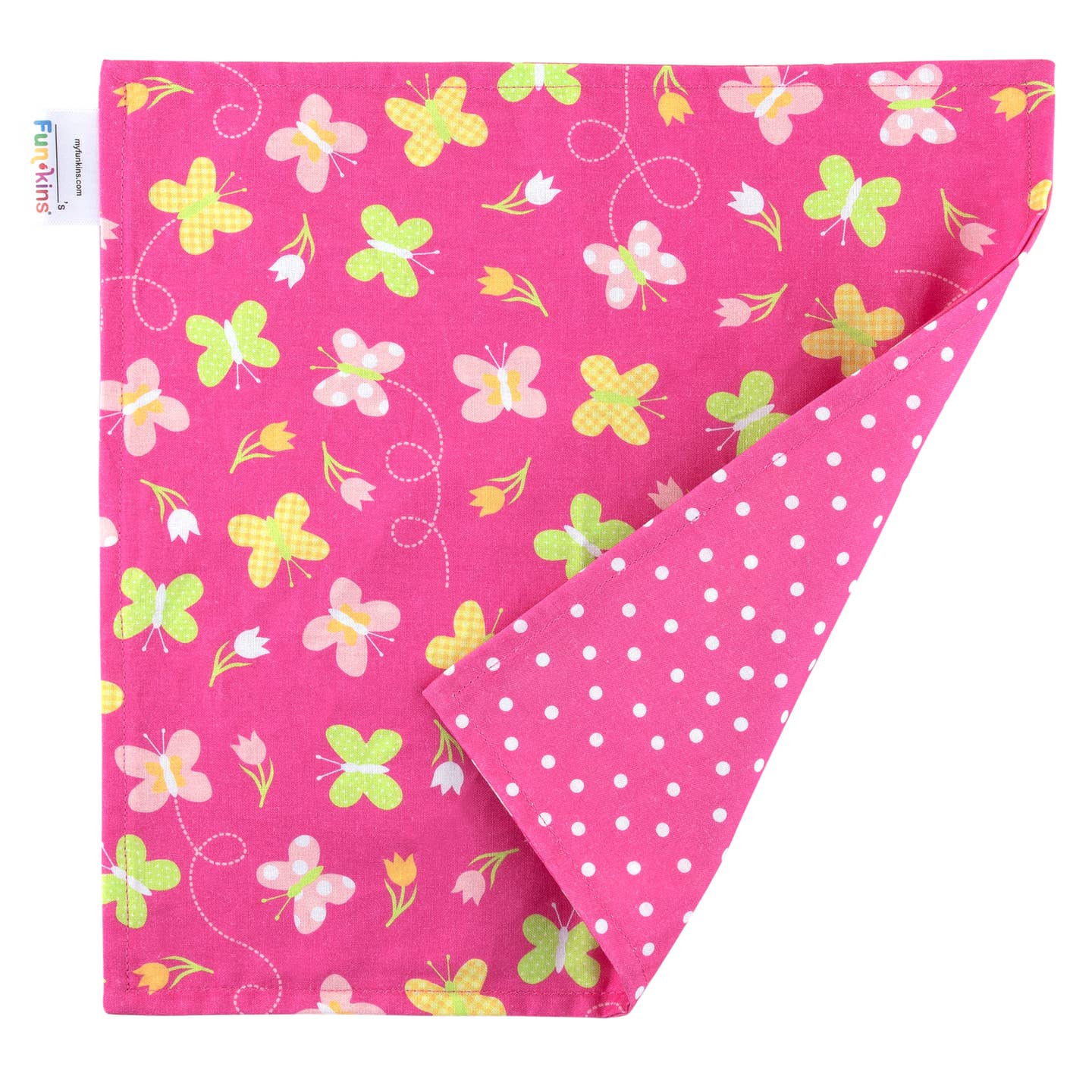 My Funkins - Cloth Napkins For Kids 2 pk - Butterflies