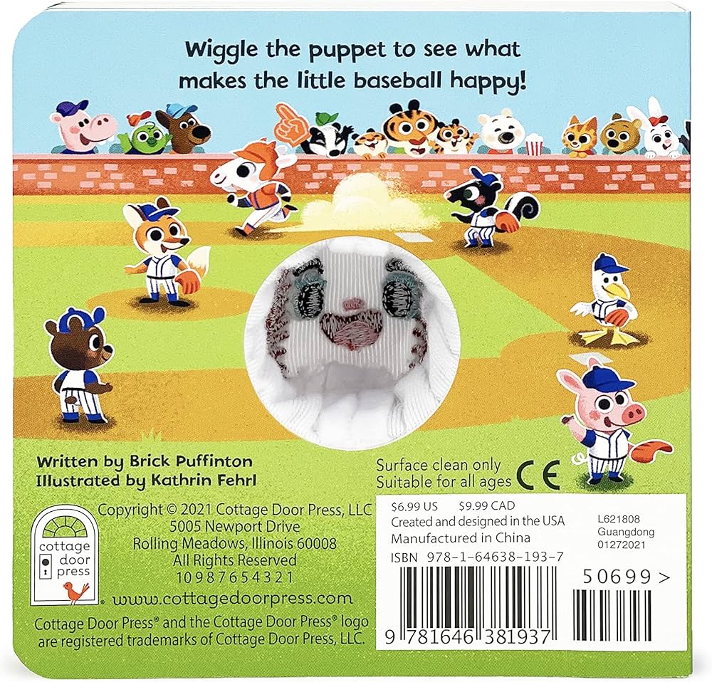 Baseball! Puppet Book
