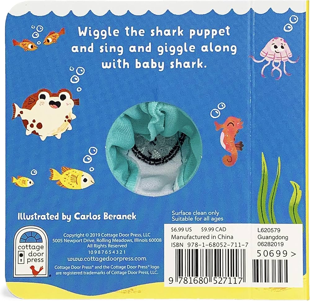 Baby Shark Puppet Book