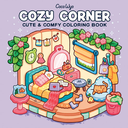 Cozy Corner: Coloring Book by Coco Wyo