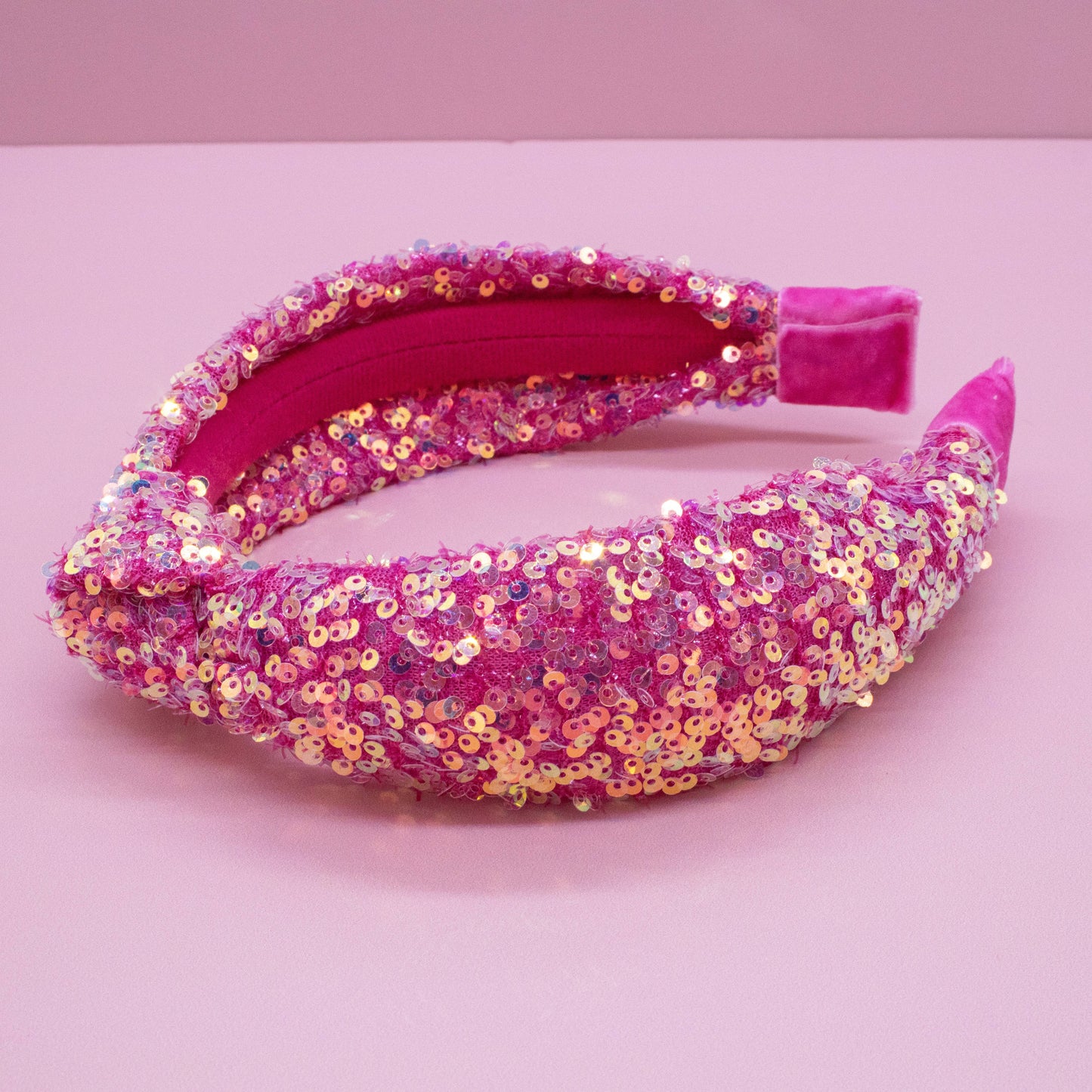 Frog Sac Kids Knot Headband, Sequin Knotted Hair Band Accessories