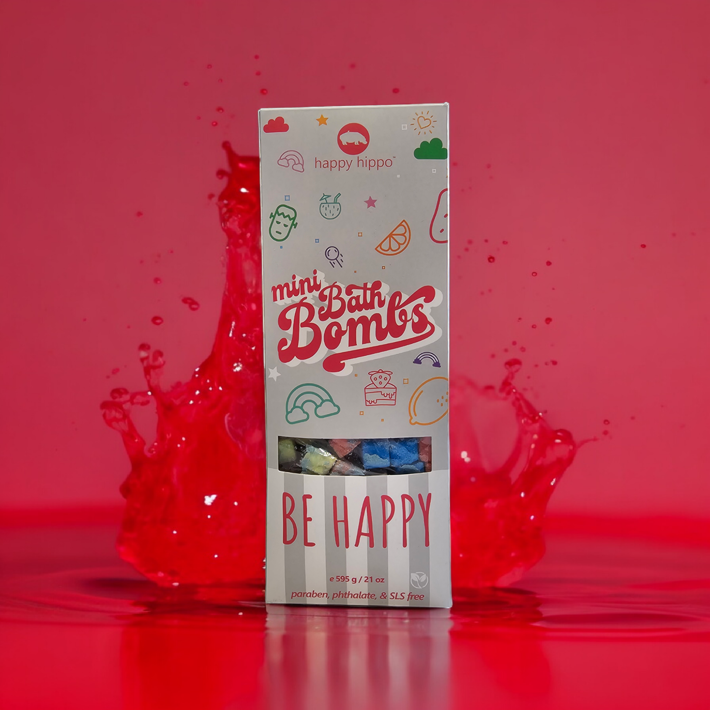 Happy Hippo Bath - Candy Shop Mini Bombs- Box