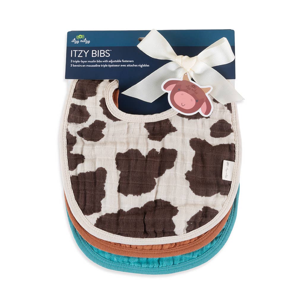 Itzy Ritzy - Itzy Bibs™: Strawberries + Cream