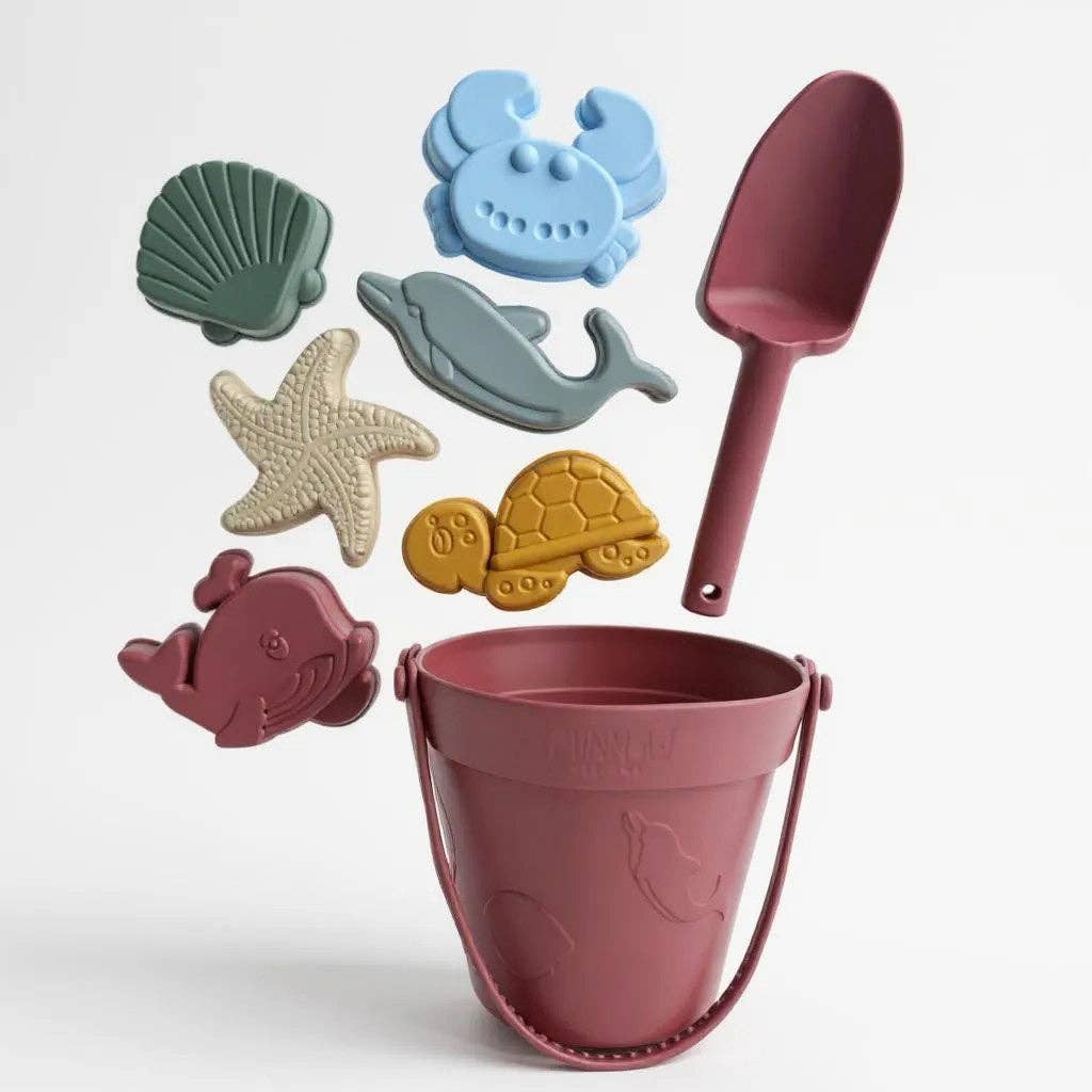 Minnow Designs - Silicone Beach Bucket Set