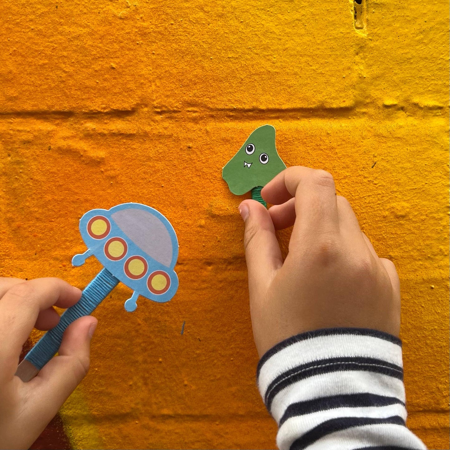 Cotton Twist: Make Your Own Space Monster Puppets