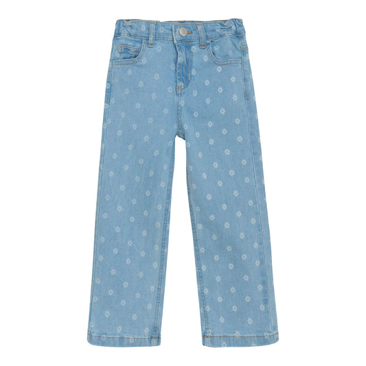 Minymo - Flower Denim Jeans - 5 Years