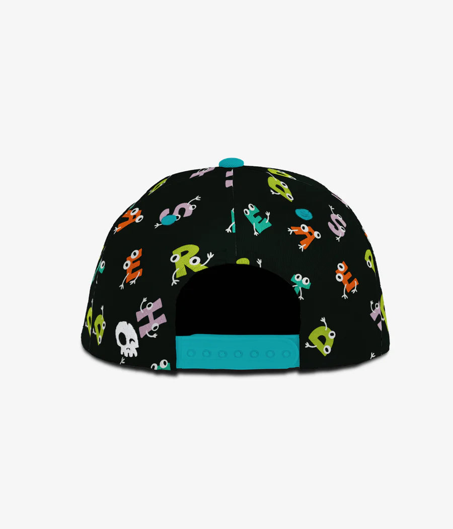 Headster - Alphabet Fiesta Snapback Hat