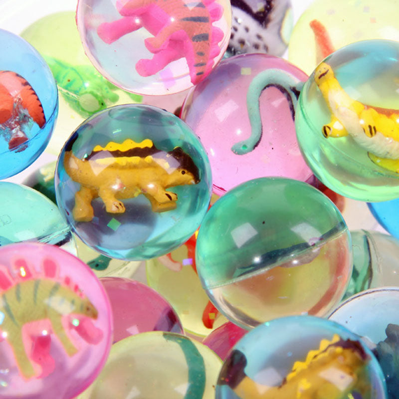 Puckator Dinosaur Rubber Bouncy Ball