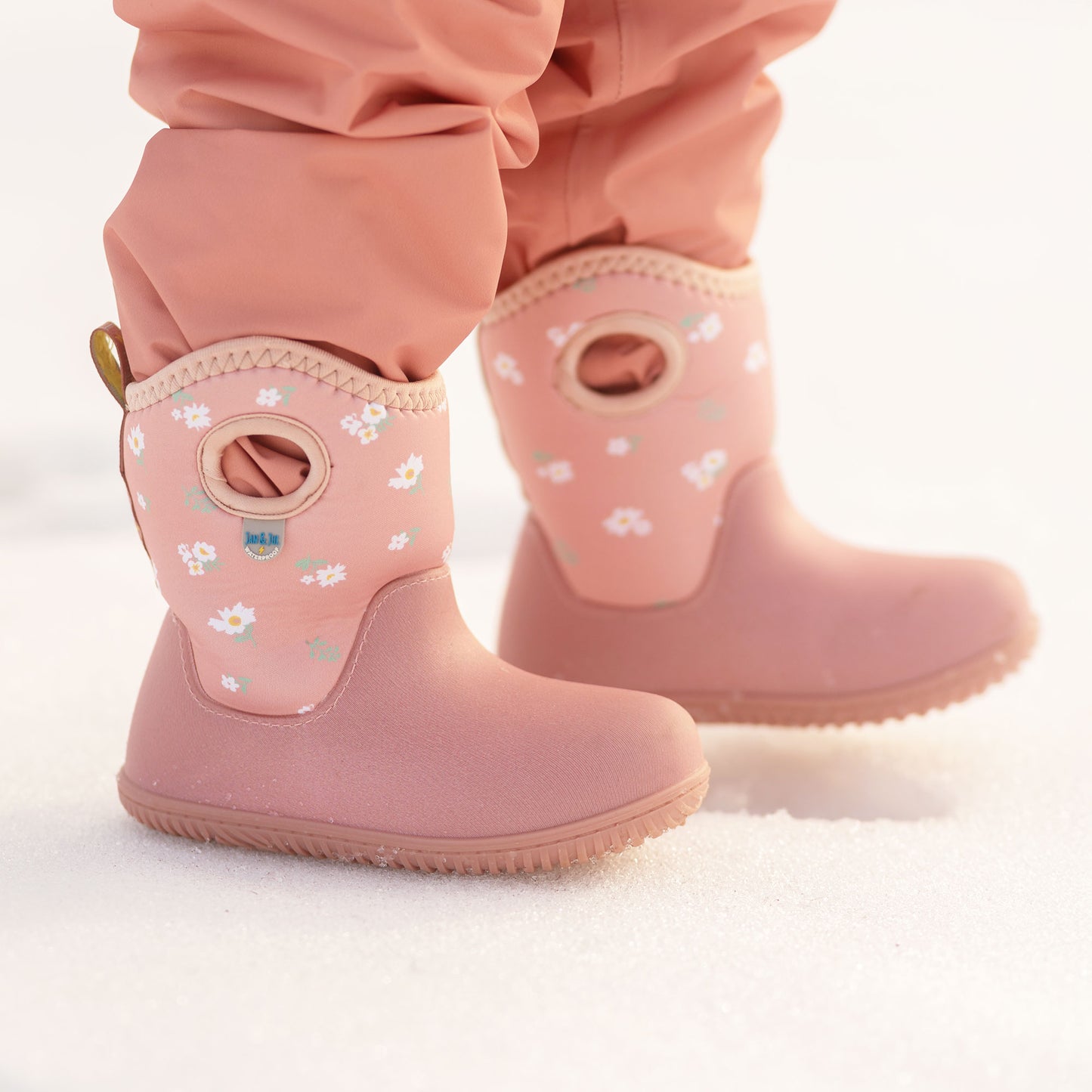 Jan & Jul Apricot Flower | Toasty-Dry Lite Winter Boots