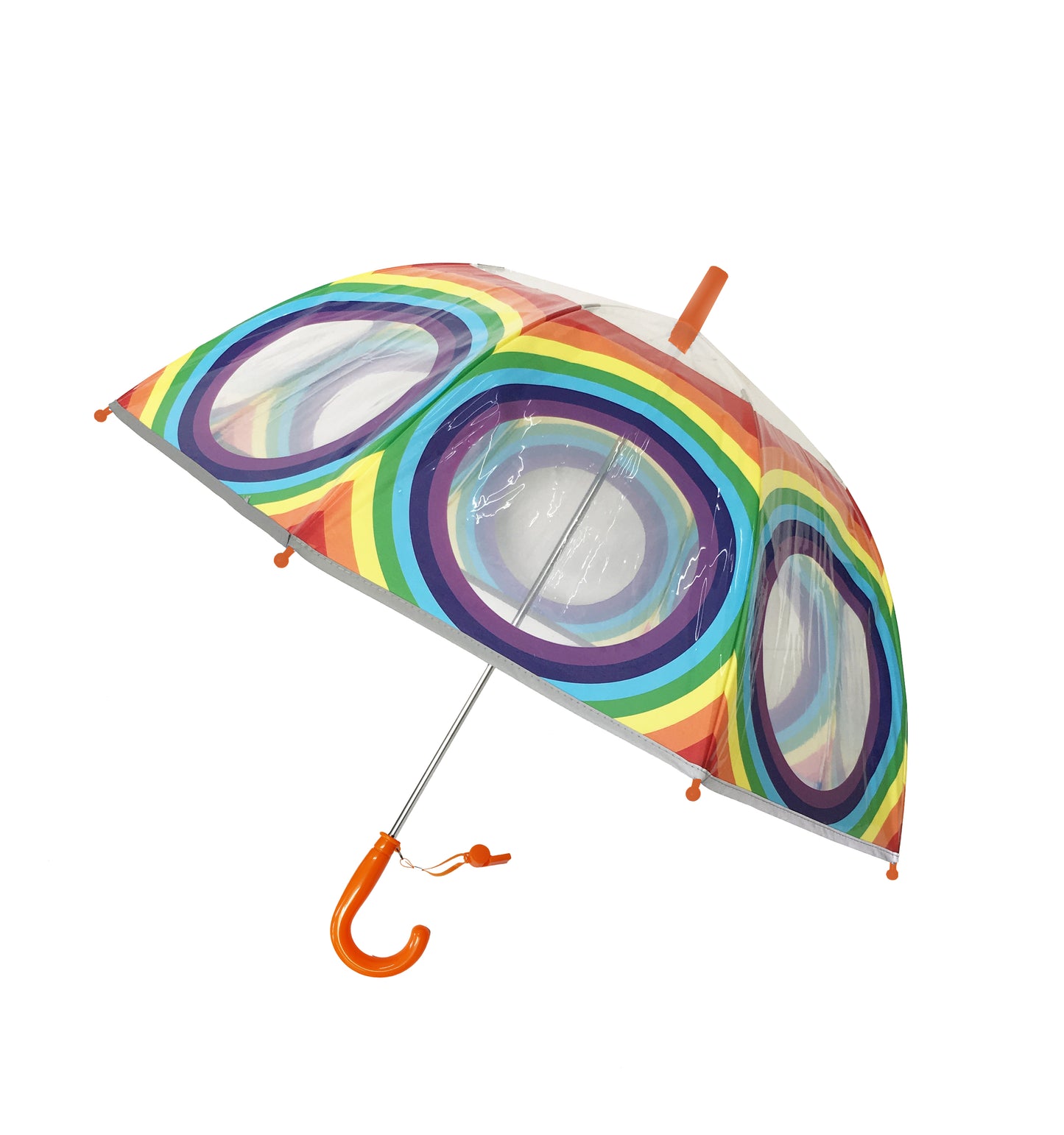 Smati Paris Rainbow Transparent Fluorescent Kids Umbrella Smati