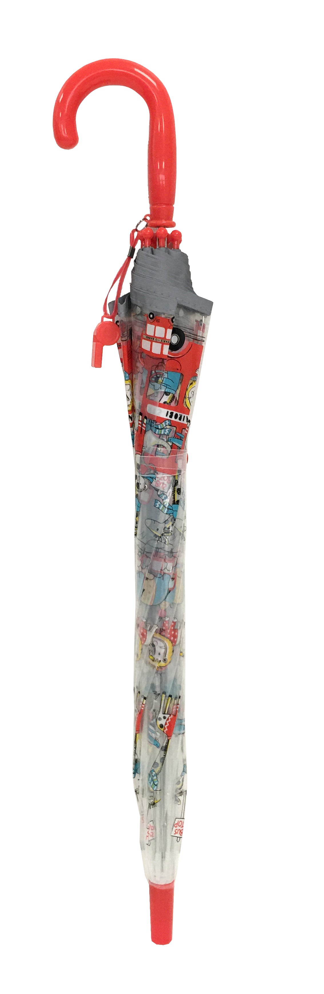 Smati Paris Animals Transparent Fluorescent Kids Umbrella