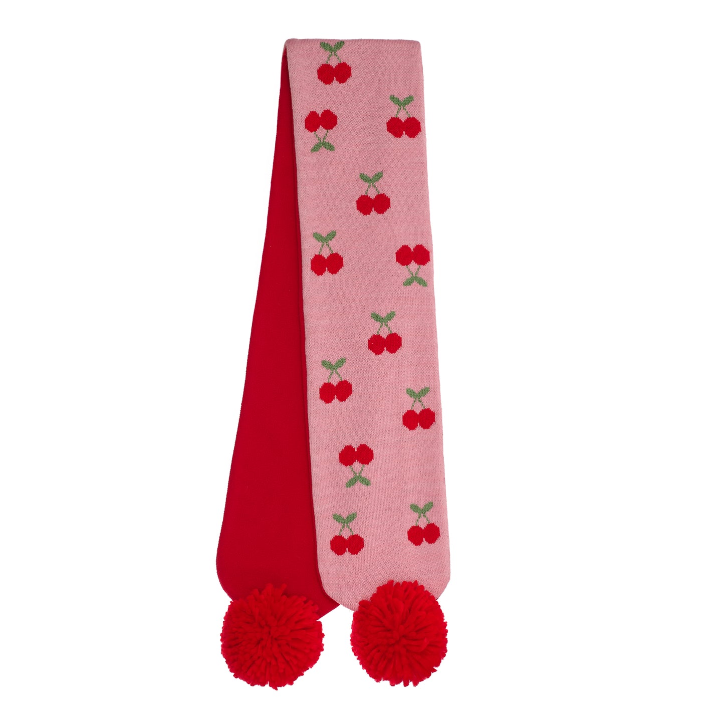 Rockahula - Cheerful Cherry Knitted Scarf
