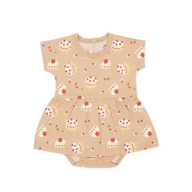 Coccoli Modal Romper Dress - Shortcake On Sand