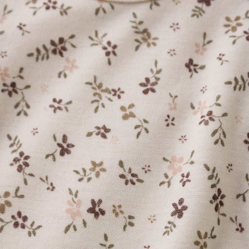 Celavi - Flower Aop Merino Bodysuit - 3M