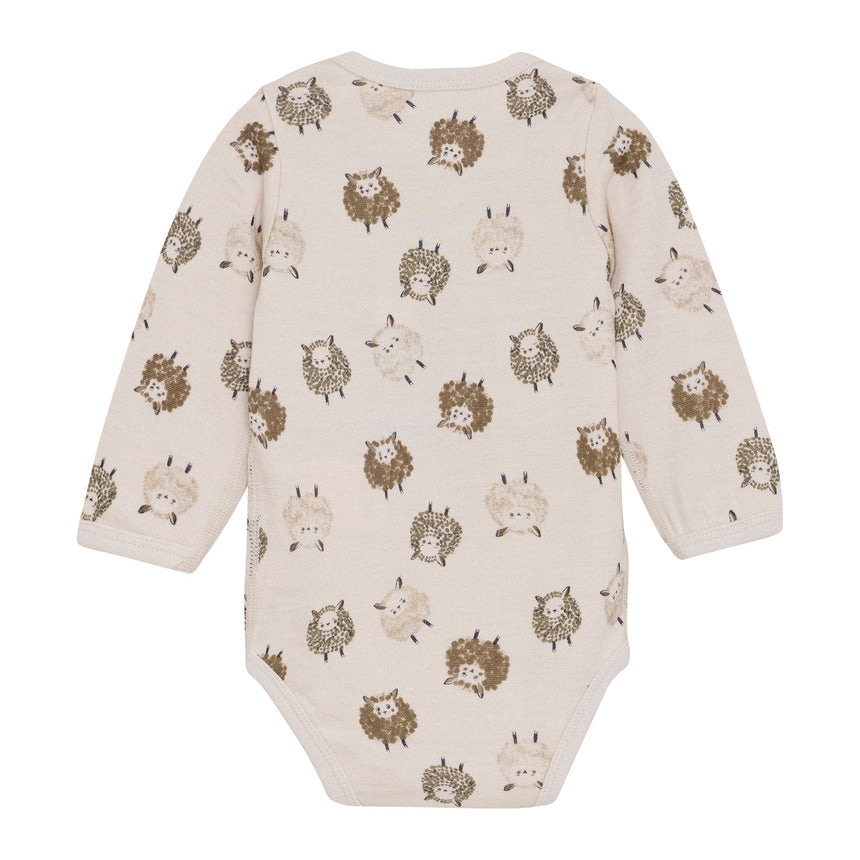 Celavi -  Sheep Aop Merino Bodysuit - 3M