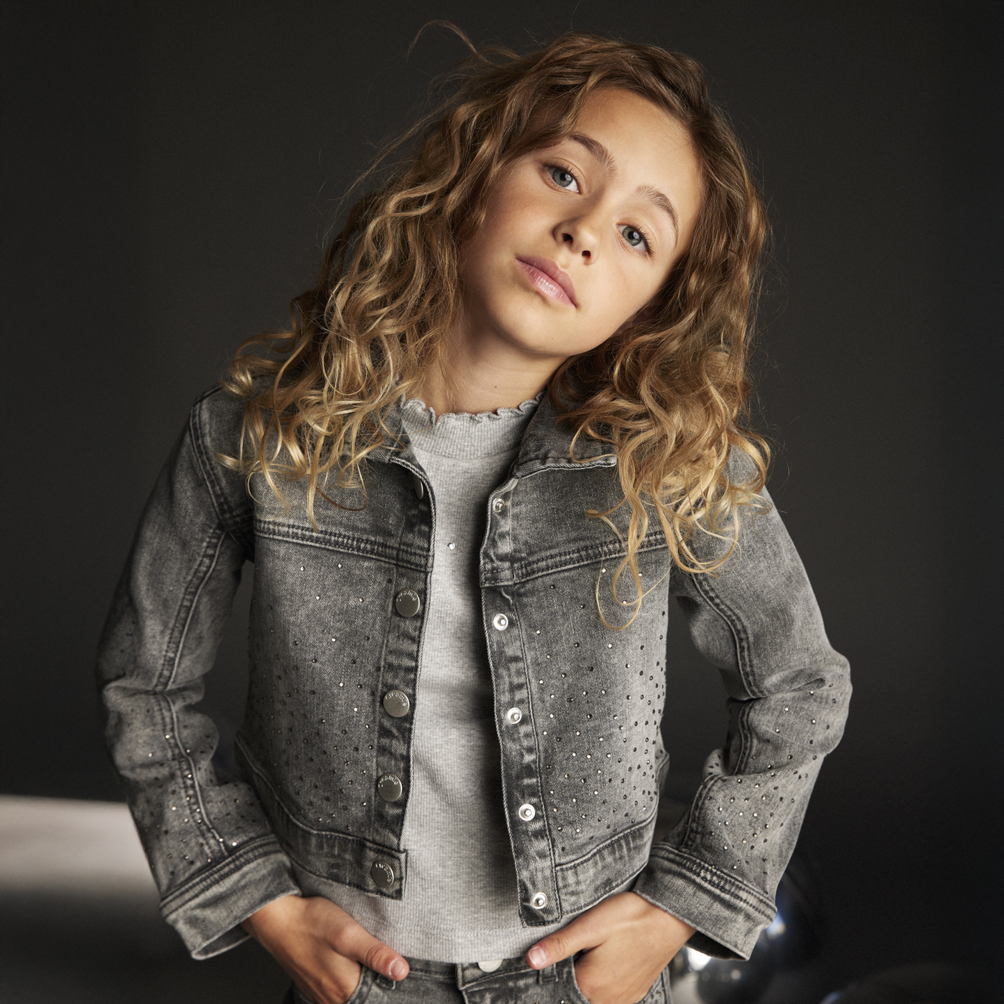 Creamie - Kid Girl Jacket Denim - 8Y