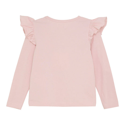 Creamie - Frill T-shirt Pink - 2Y