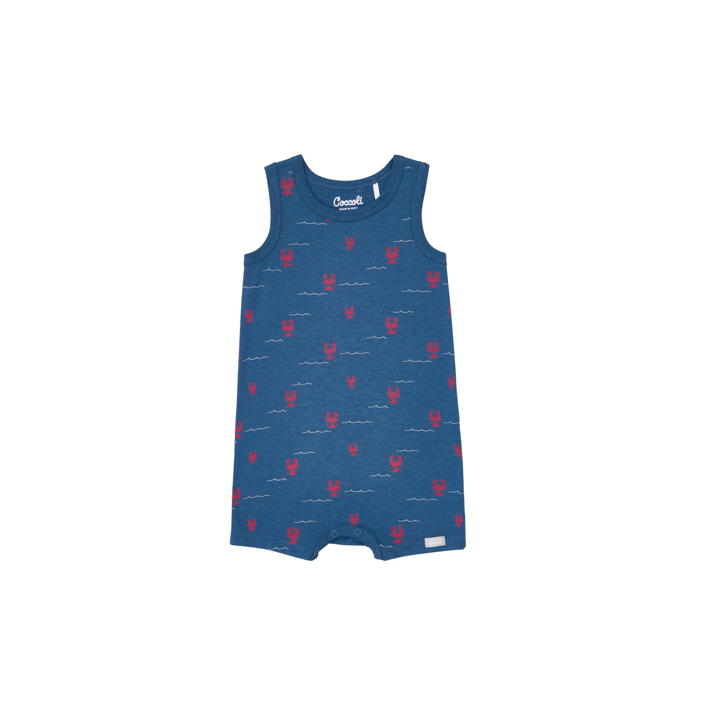 Coccoli - Sleeveless Modal Romper - 12M