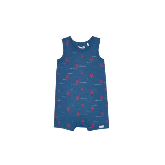 Coccoli - Sleeveless Modal Romper - 12M