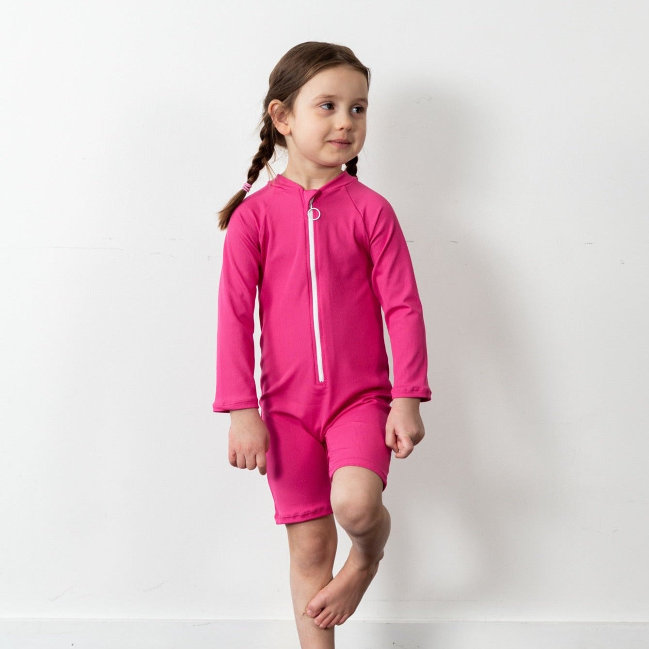 Current Tyed - "Brights" Hot Pink Sunsuit