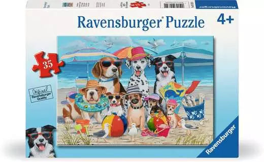 Ravensburger - Children’s Jigsaw Puzzle Beach Buddies - 35 Pieces Puzzle
