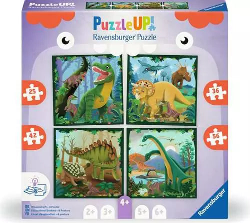 Ravensburger - Puzzle Up: Dinosaurs Puzzle Set