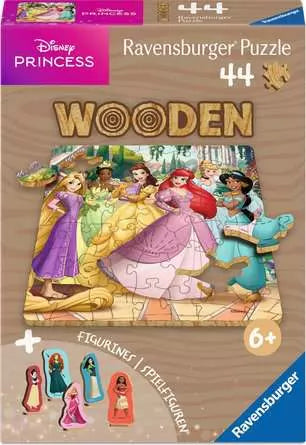 Ravensburger - Wood Enchanting Disney Princesses 44 Pc Puzzle