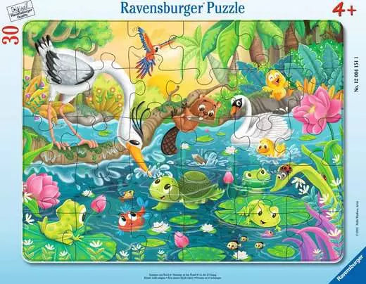 Ravensburger - Summer at the Pond 30 Pc Frame Puzzle