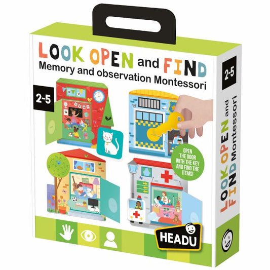 Headu Look Open and Find Game