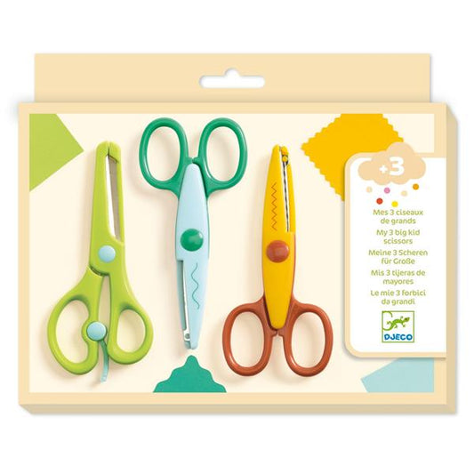Djeco - Crimped Safety Scissor Set