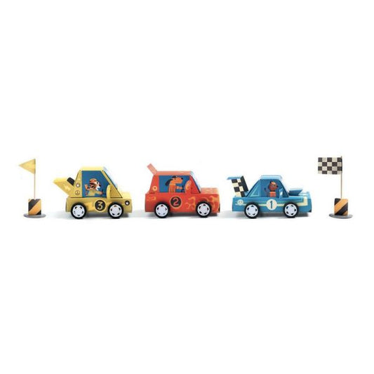 Djeco - Do It Yourself: Race Cars