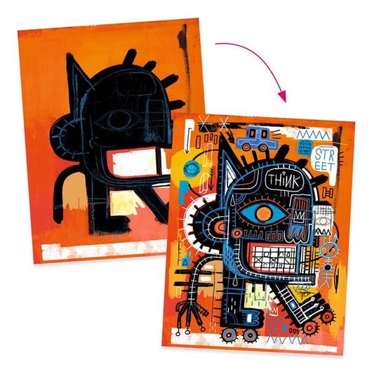 Djeco - Inspired By Art Activity -  Basquiat