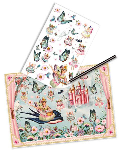 Djeco - Transfer Decals Activity: Fairyland