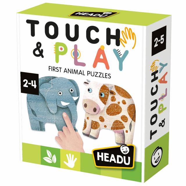 Headu Touch & Play First Animal Puzzles